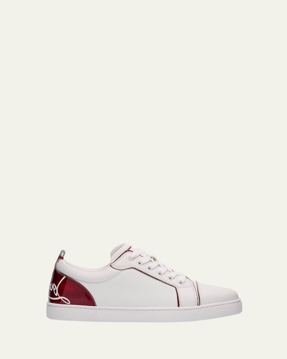 Fun Louis Junior Leather Low-Top Sneakers